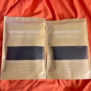 onecompress BAMBOO Black Healing Compress Pack - Black
